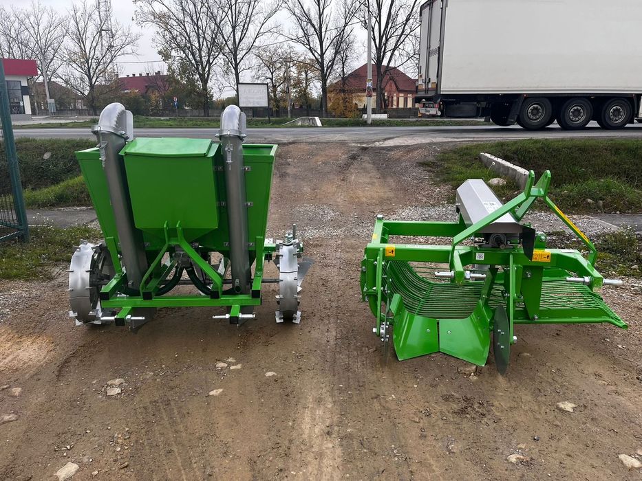 BOMET Plantator de cartofi + Masina de scos cartofi