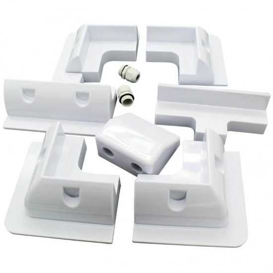 Монтажен комплект за соларен панел за кемпер/каравана 7 елемента