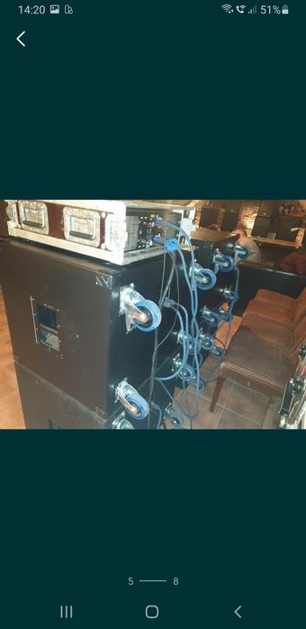Amplificator BST Liker 2400w/IMG Mega 118SUB 1000w 8ohmi