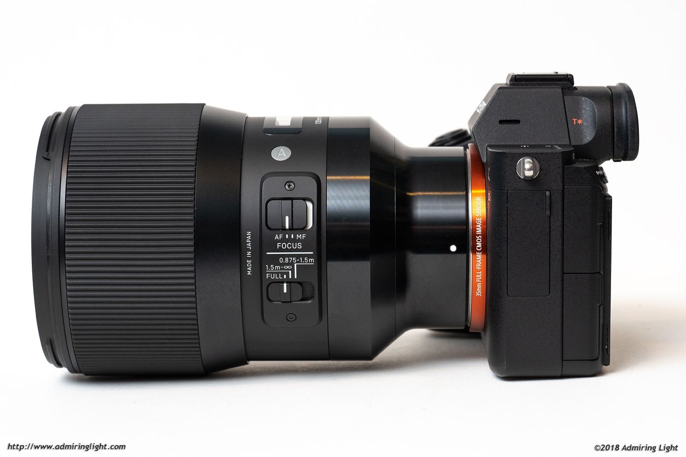 Sigma 135mm f/1.8 DG HSM Art для Sony FE/E