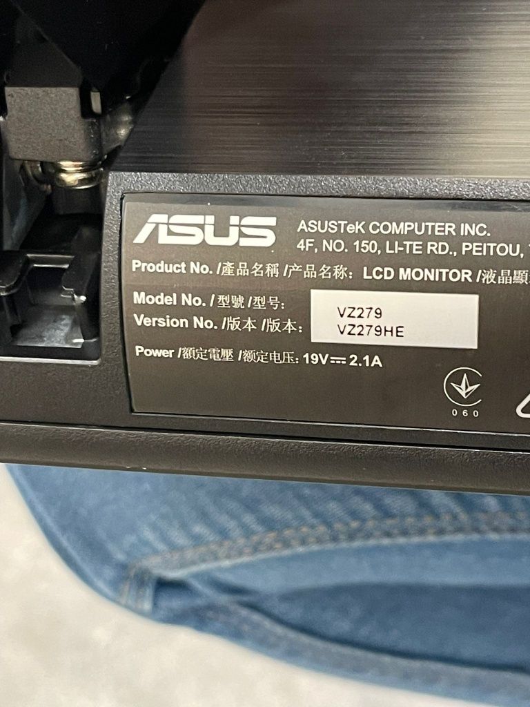 Asus VZ279 27" Amanet BKG