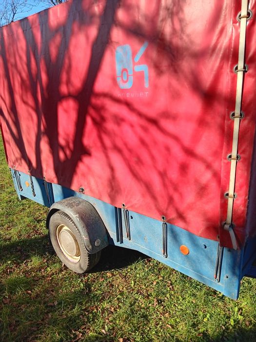 Vând remorca în stare bună  cauciucuri bune  preț 3500 lei