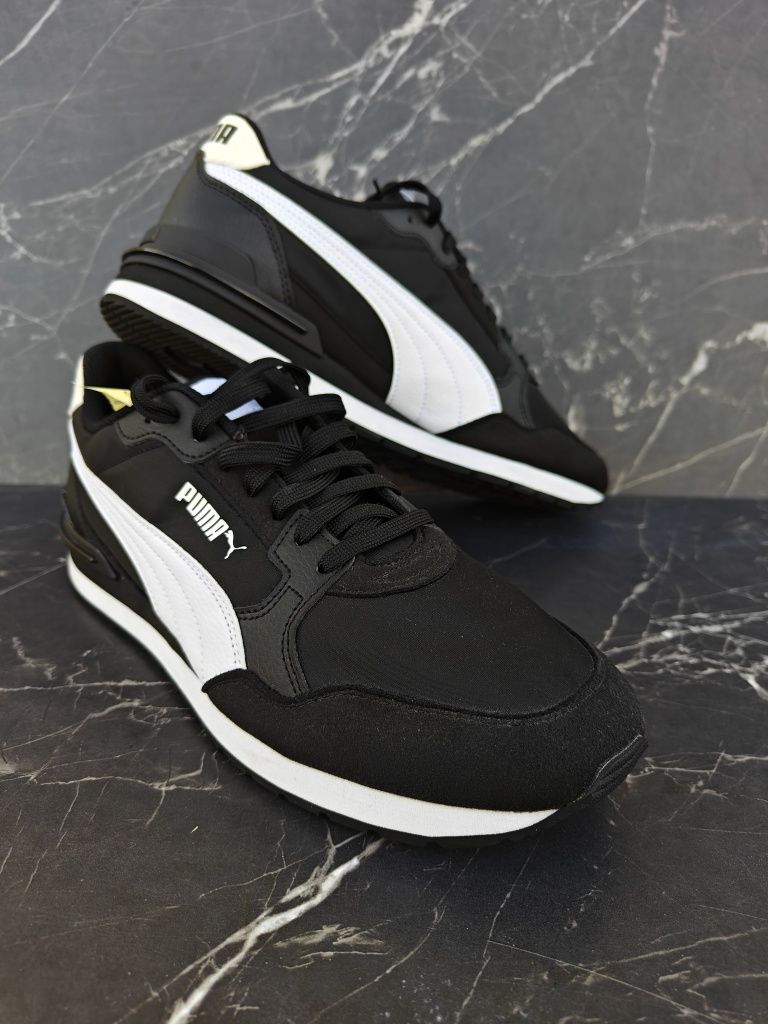 Adidași Puma Clasic *black*negru*cool*confort