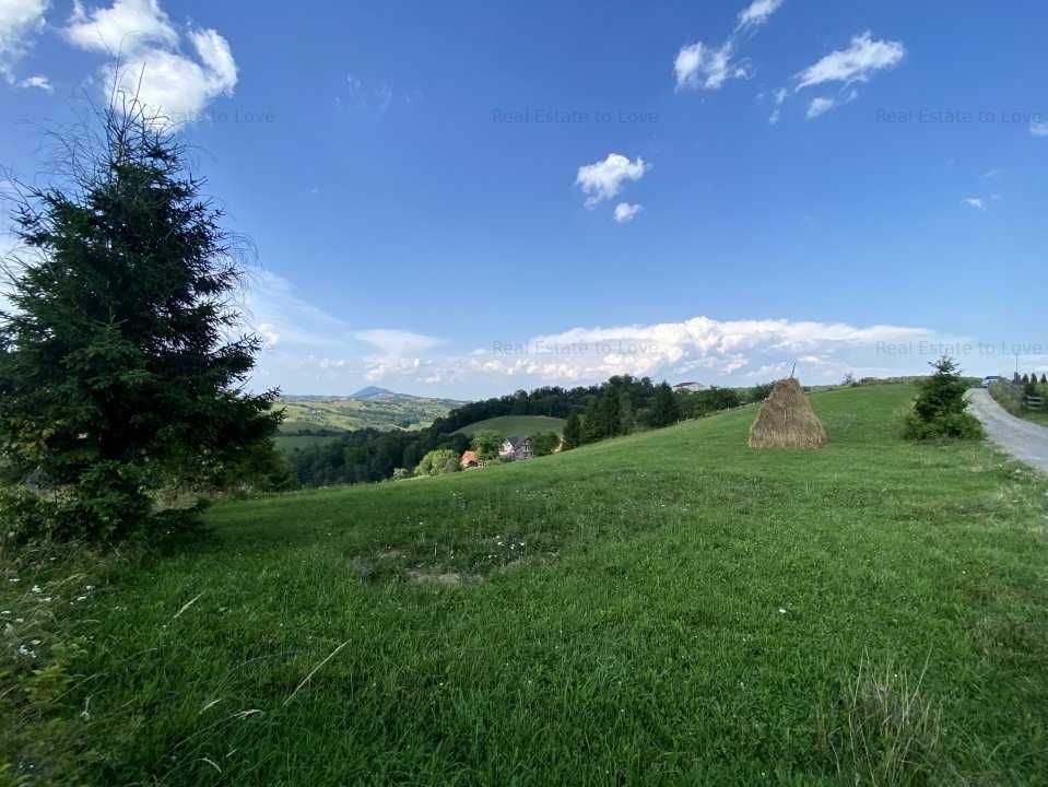 Teren intravilan de 3791 mp cu priveliste deosebita si PUZ