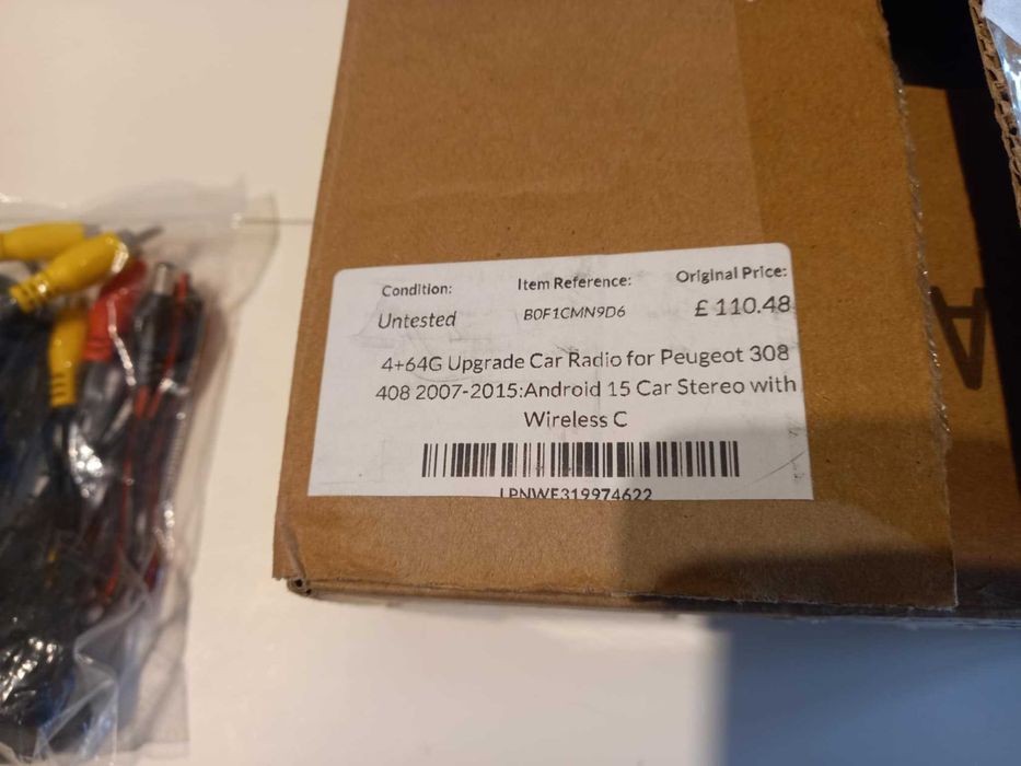 Мултимедия android 15 Peugeot 308 408 пежо навигация андроид 9 инча