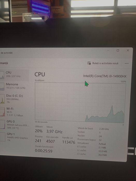 Se oferă spre vânzare Laptop Lenovo Gaming 16'' Legion 5 16IRX9.