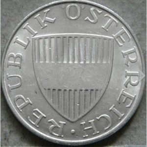 Moneda 10 Silingi argint