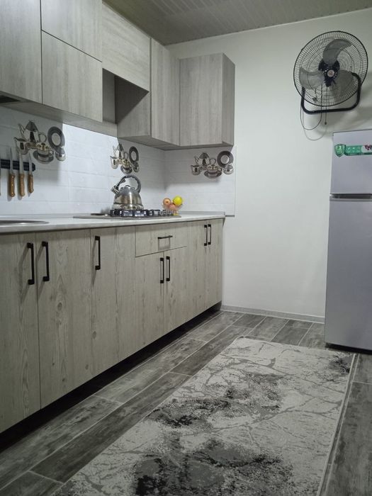 Сдаётся в г Янгиюле, 1 комнатная квартира переделанная в 2 комнатную.