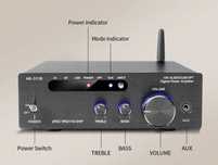 Amplificator audio stereo 2x100w