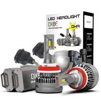 LED система DXBC H8/ H9/ H11  12V 12000LM 100W