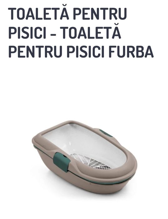 Litiera pisicute de culoare albastrul / geanta pisicute