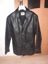 Мужская фирменная кожаная куртка Gipsy размер L