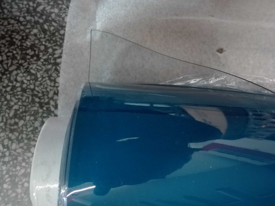 прозрачен винил ветроупорна защитна завеса кристал 1.37  1.6 и 2 м