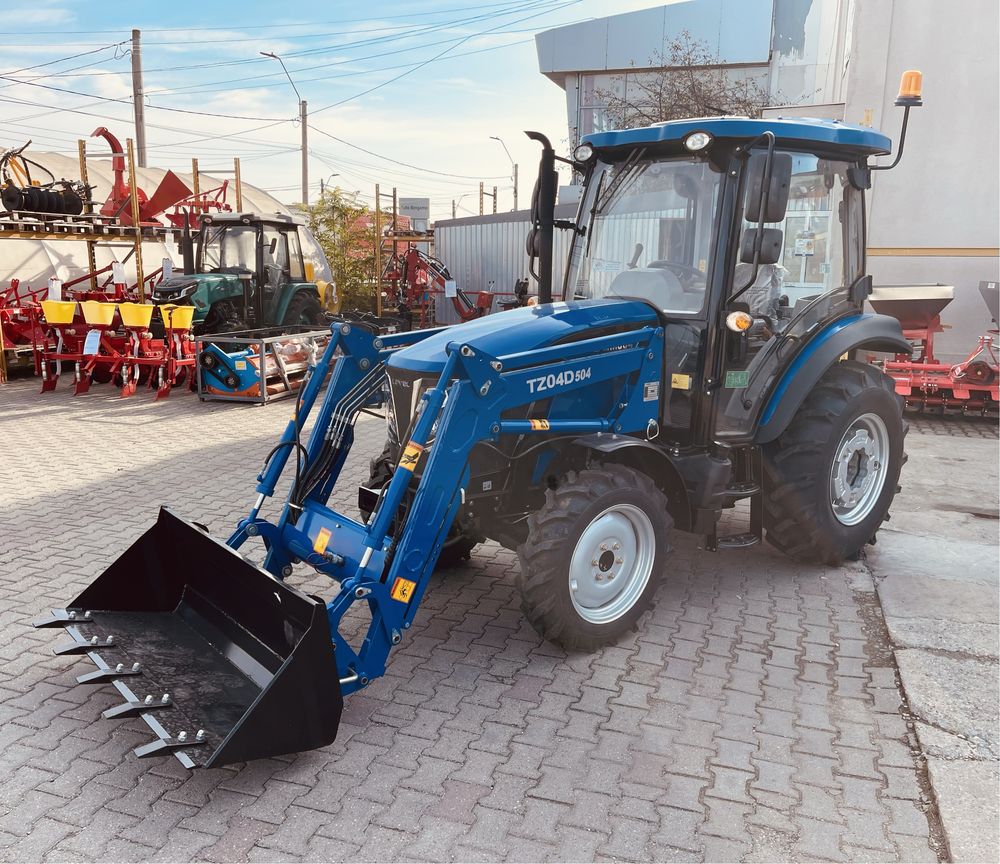 Tractor Lovol 50 Cp cu cabina si incarcator frontal Ardita AB