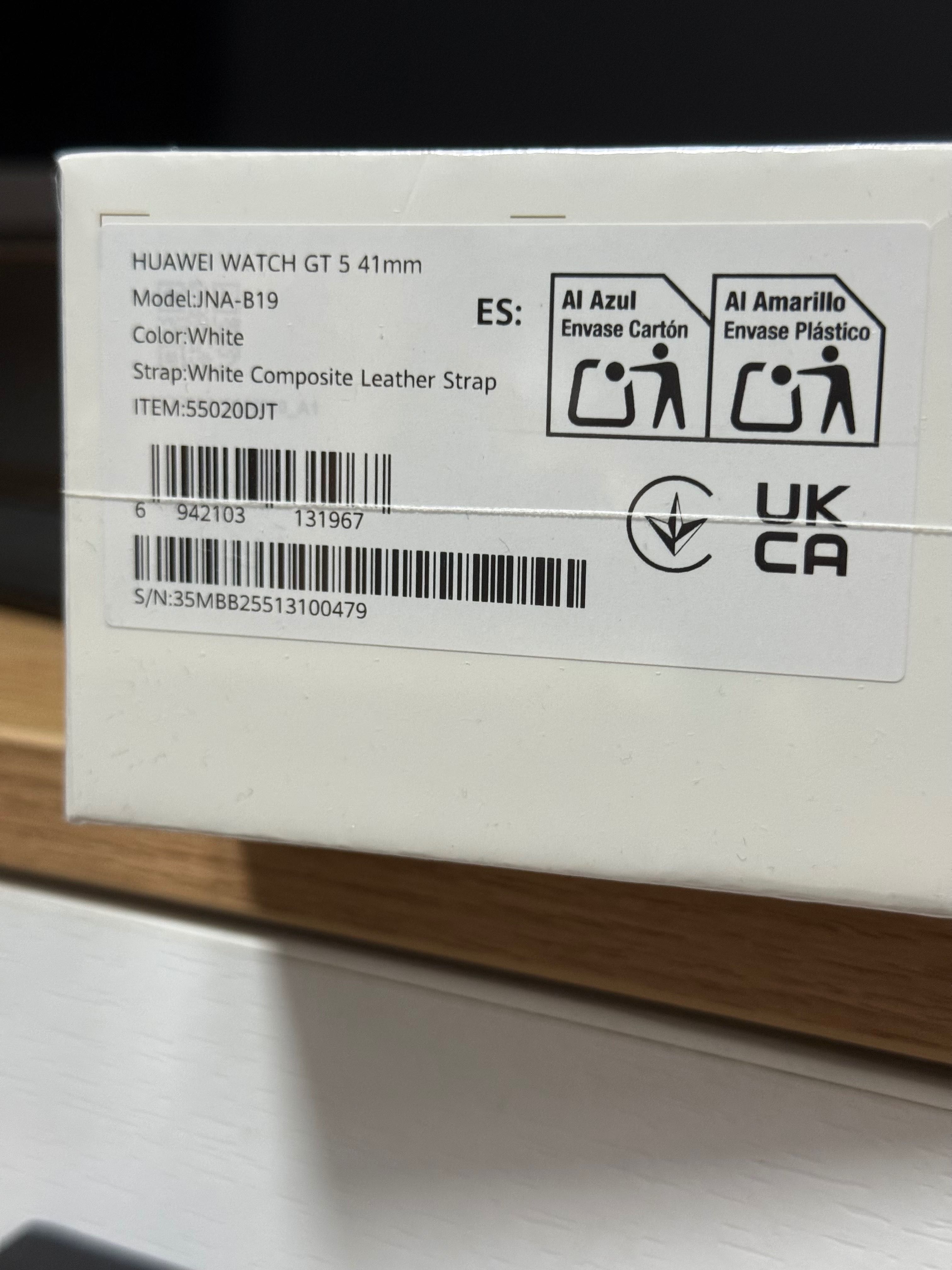 Чисто нов Huawei gt5 неотварян