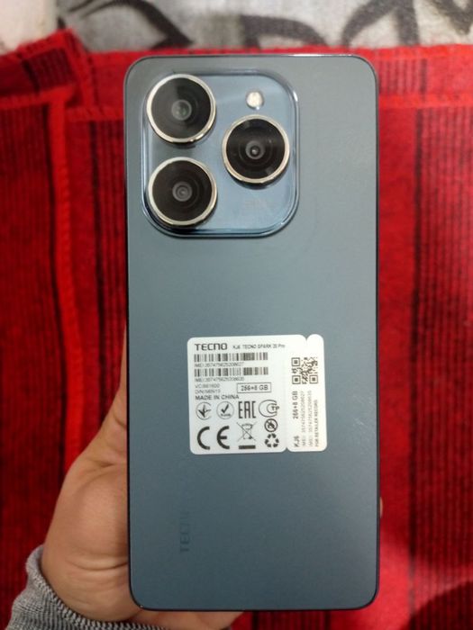 Tecno Spark 20 pro xotira 256/8