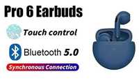 Безжични Bluetooth 5.0 PRO6 TWS слушалки