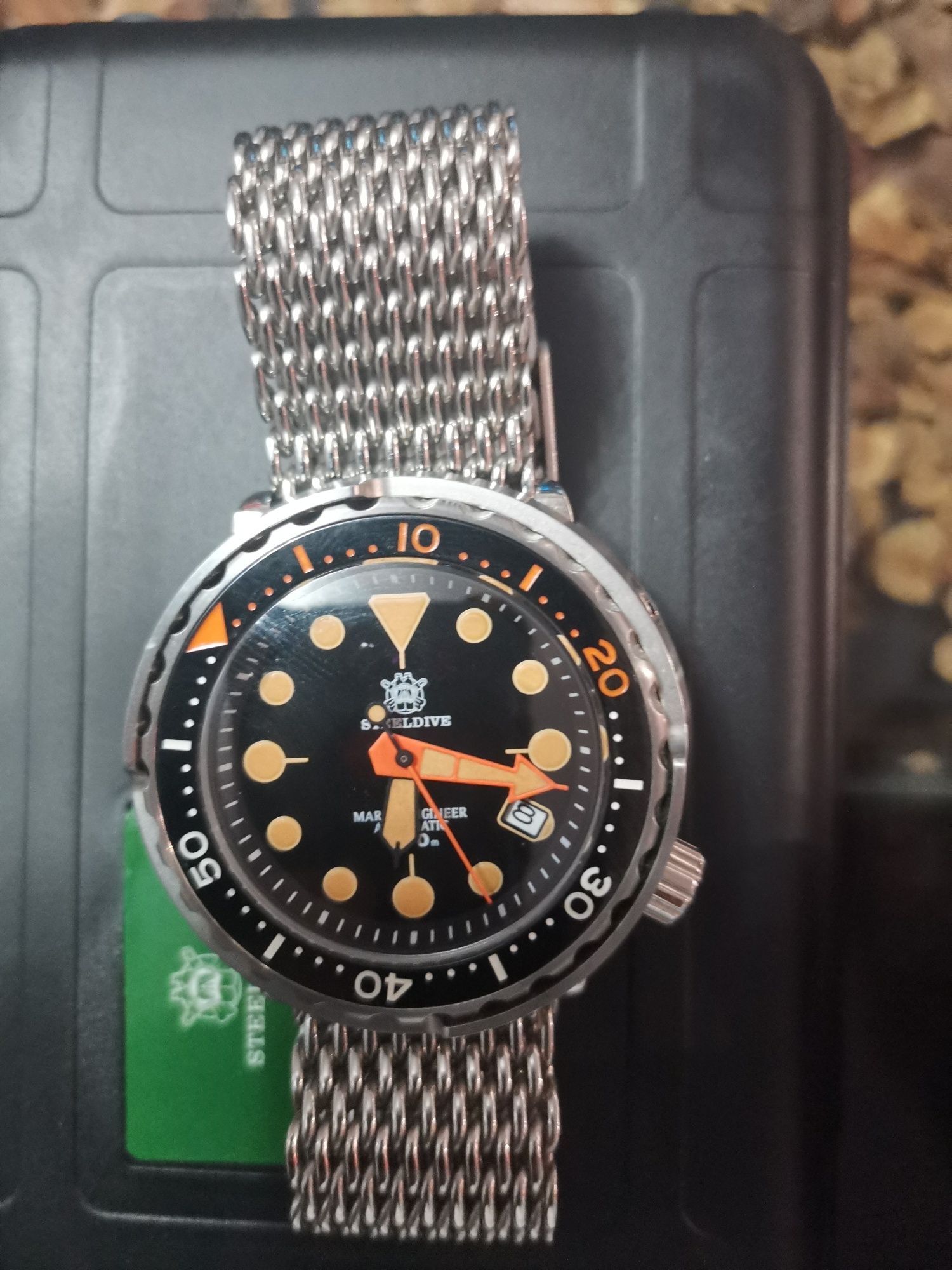 Steeldive tuna watch