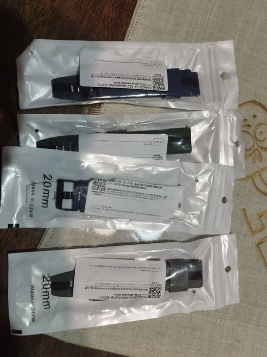 Комплект каишки за часовник 20 мм