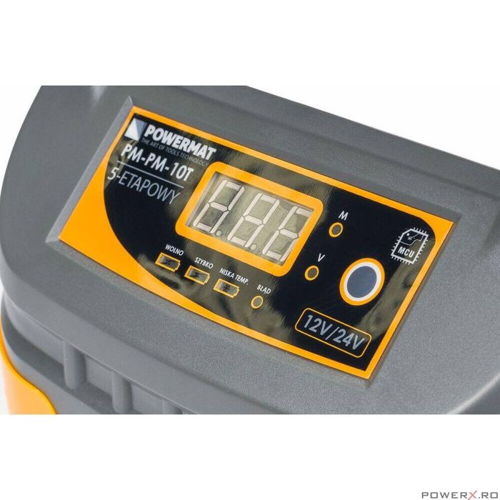 Redresor auto cu microprocesor, 6 V-12V 10T, Powermat