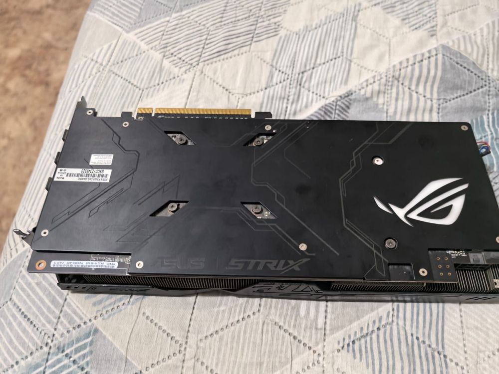 Видеокарта PCI E ASUS AMD RADEON RX 480 STRIX OC 8192mb 256 bit GDDR5