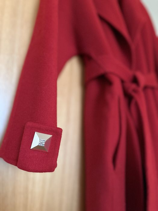 Палто Elisabetta Franchi - 100% вълна