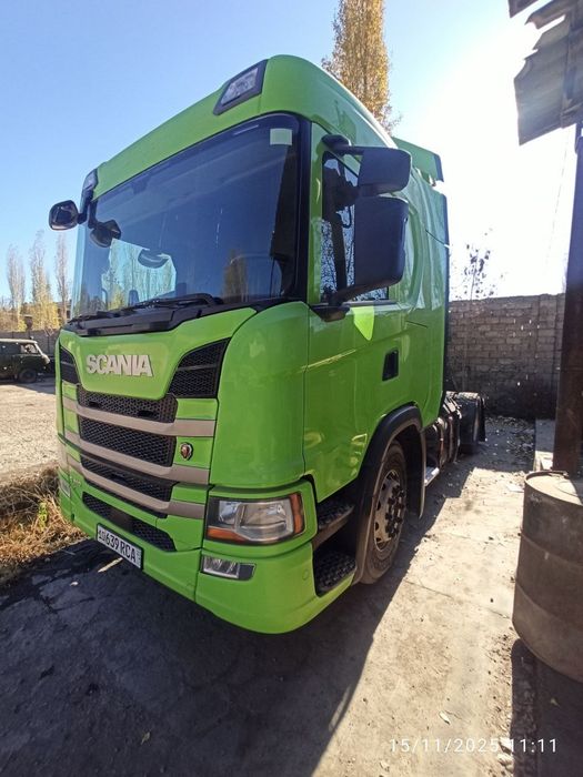 Scania G410 завод метан газ