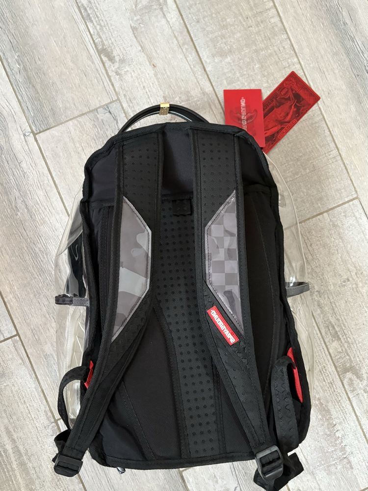 Vand ghiozdan sprayground limited edition model clear and waterproof