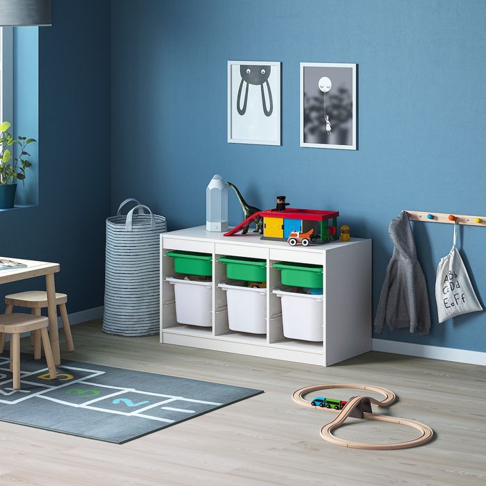 Стеллаж Ikea полки с ящиками икеа икея