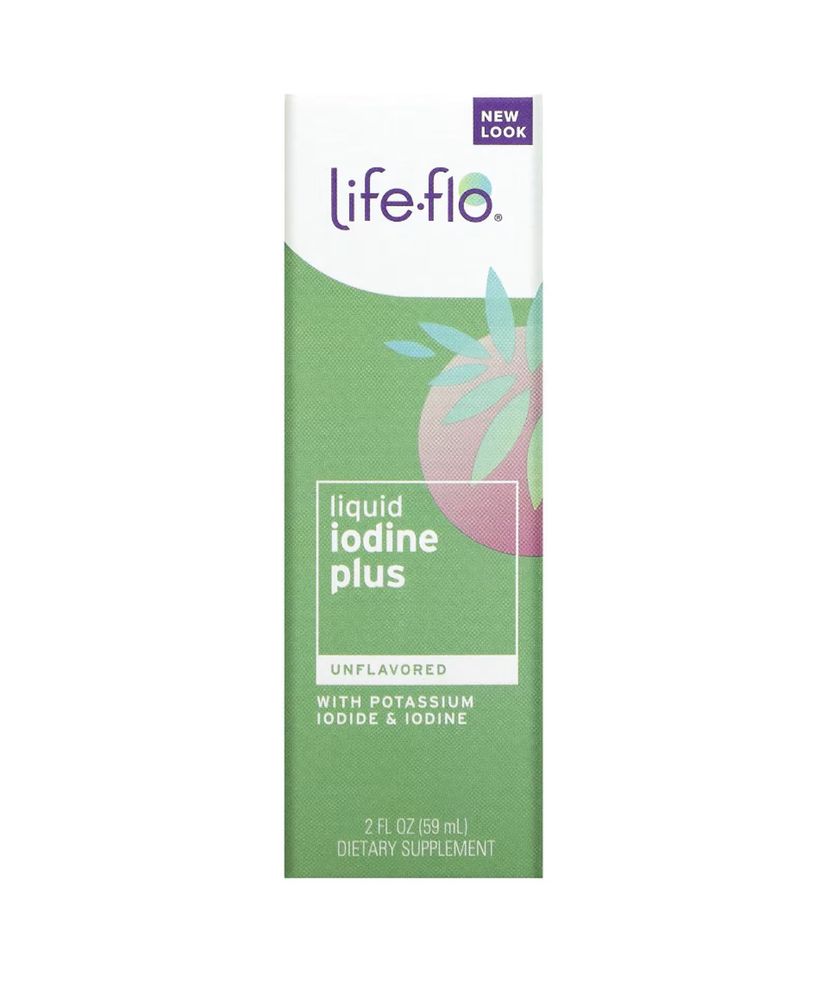 Life flo liquid Iodine Plus 59ml / Жидкий йод 59мл