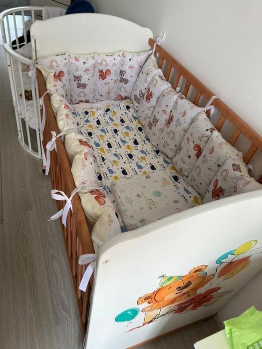 Манеж с матрасом