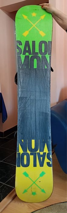 Placa Snowboard Salomon + legaturi