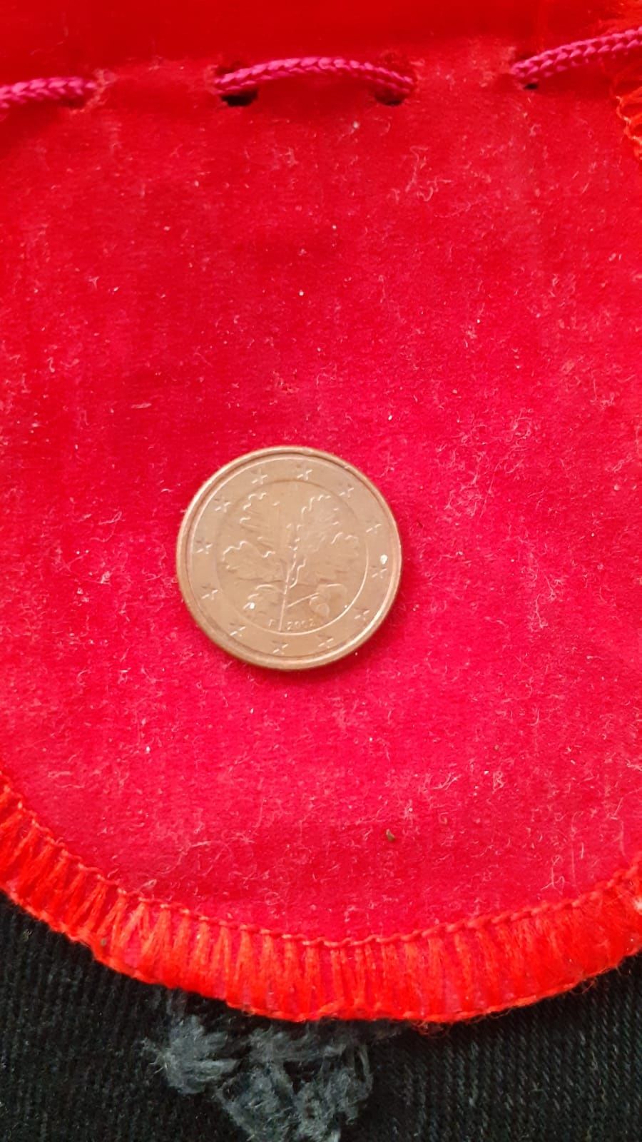 Moneda 1 cent din 2002