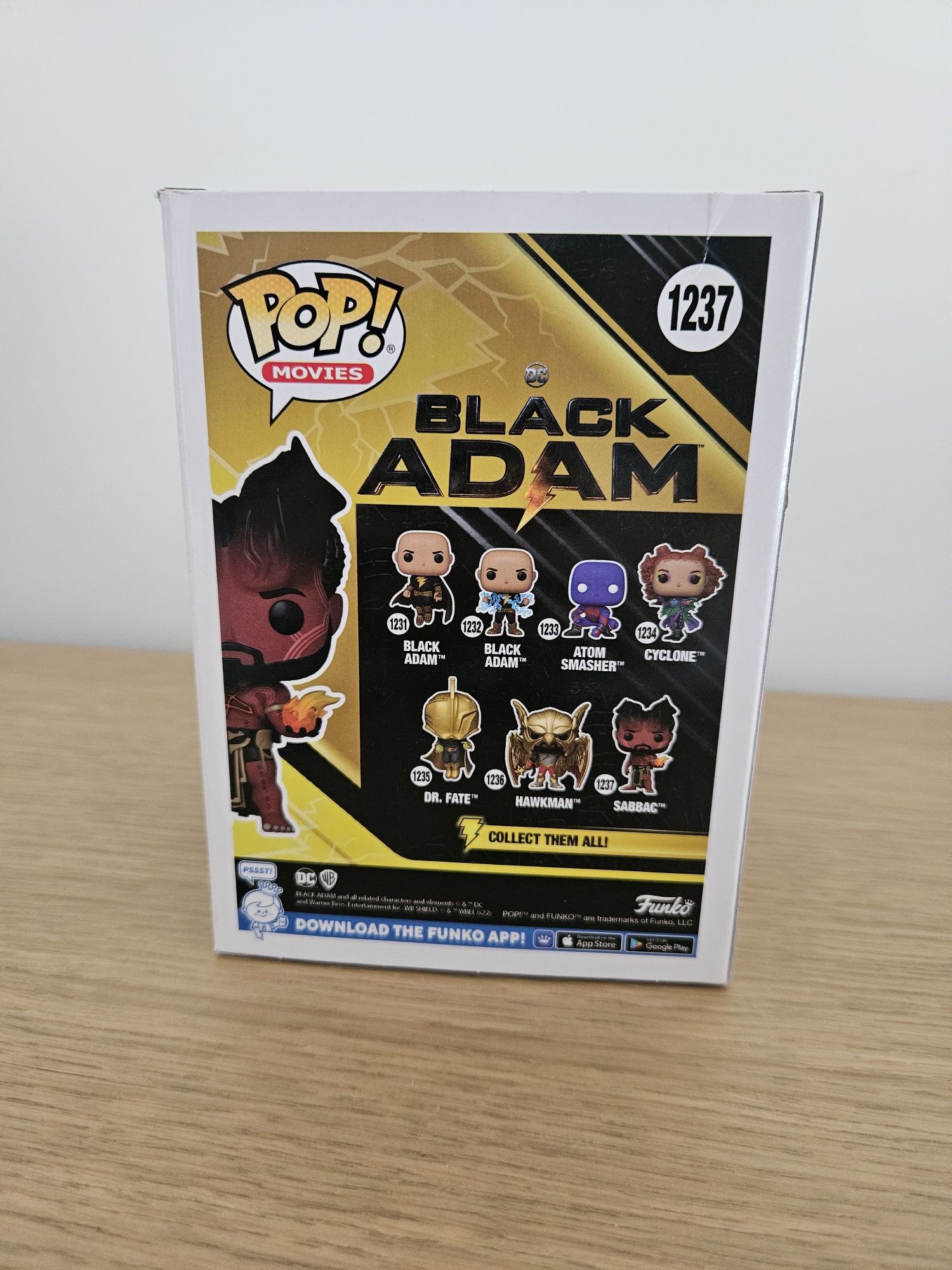 Фигура Funko POP! DC Comics: Black Adam - Sabbac #1237