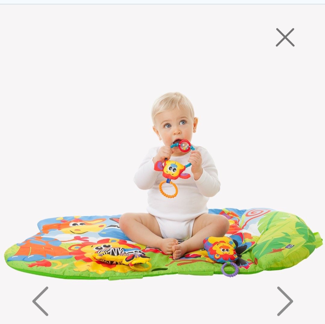 Covoraș de joacă bebeluș Safari, marca Playgro
