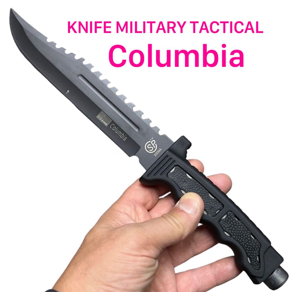 ловен нож тактически за оцеляване RAMBO S009B комбинирано острие