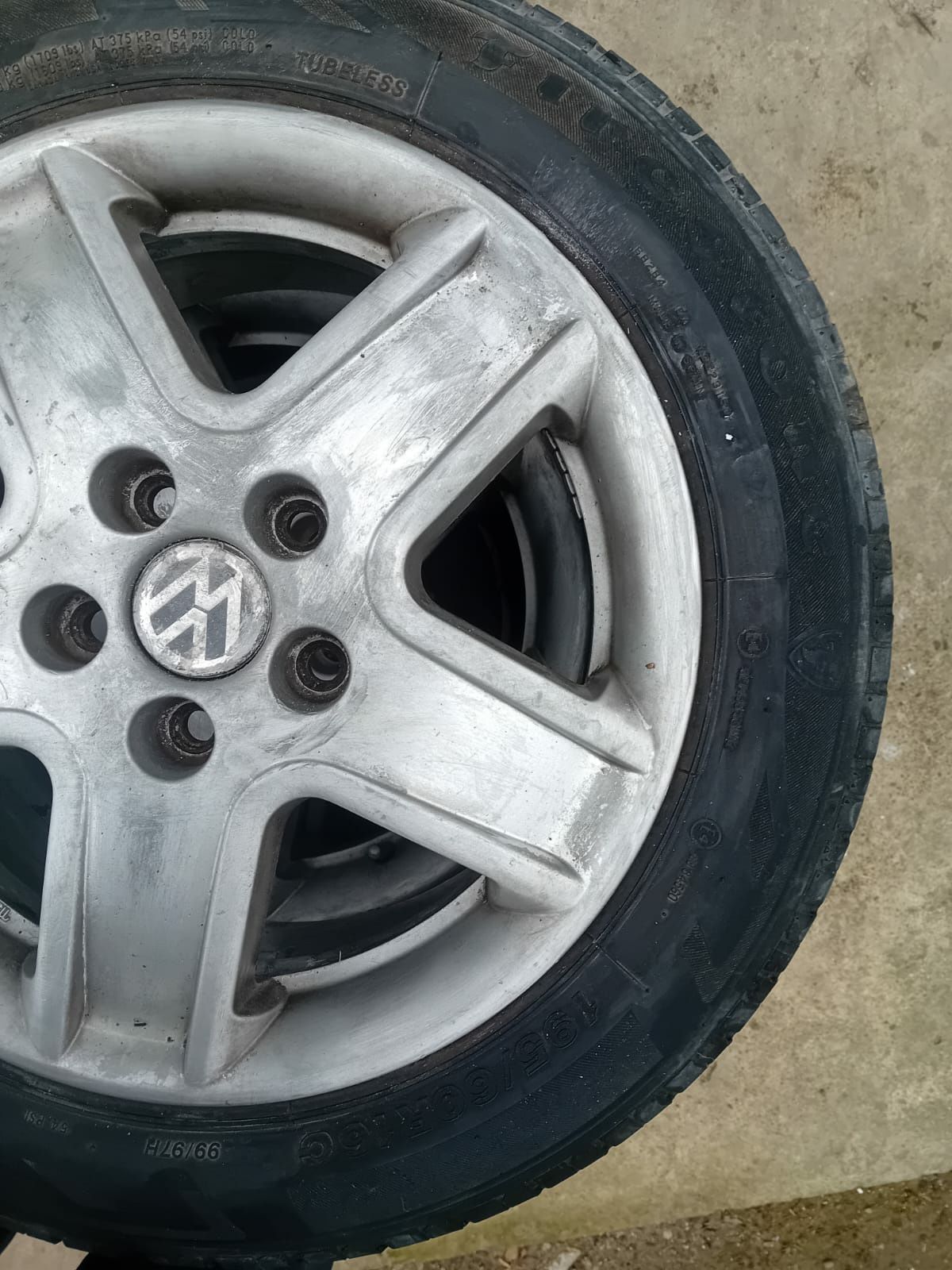 Jante R16 5×112 cu anvelope de vara 195/65/16