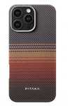 Husa MagEZ 5 Pitaka Sunset, Aramida iPhone 16 Pro Max, MagSafe
