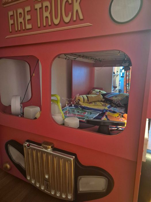 Vand Pat copii supraetajat masina pompieri