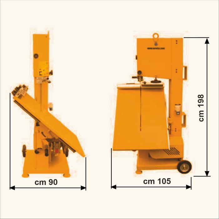 Masina de taiat BCA/Caramida TSC650, 1,85kW/230V, Hmax. taiere 650mm