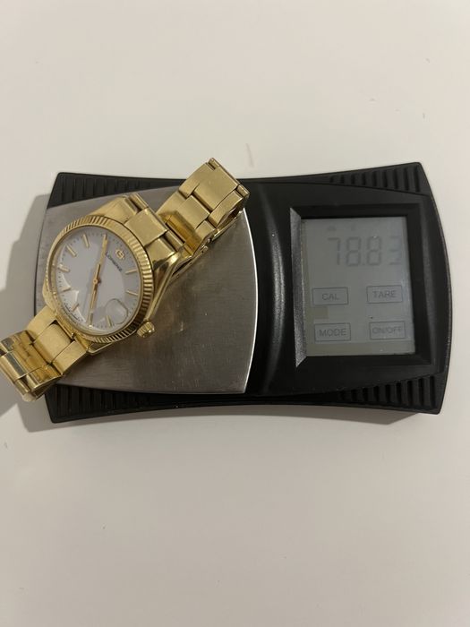 Ceas barbatesc din aur 18k cu stanta 750 si certificat autenticitate