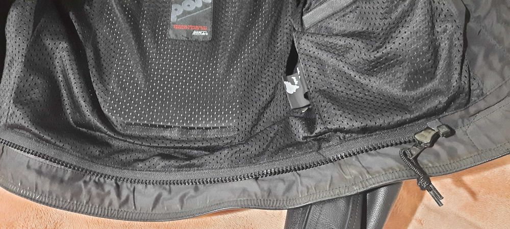 Дамско кожено мото яке Polo