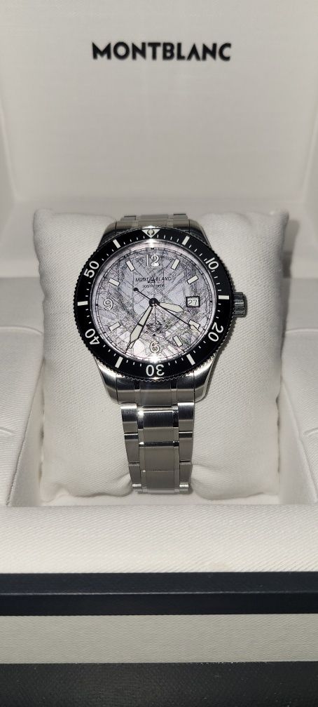 Vand ceas de mana Montblanc 1858 iced sea