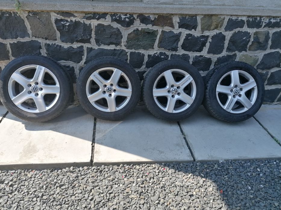 Jante Volkswagen 5×112  +cauciucuri 225 /55/17