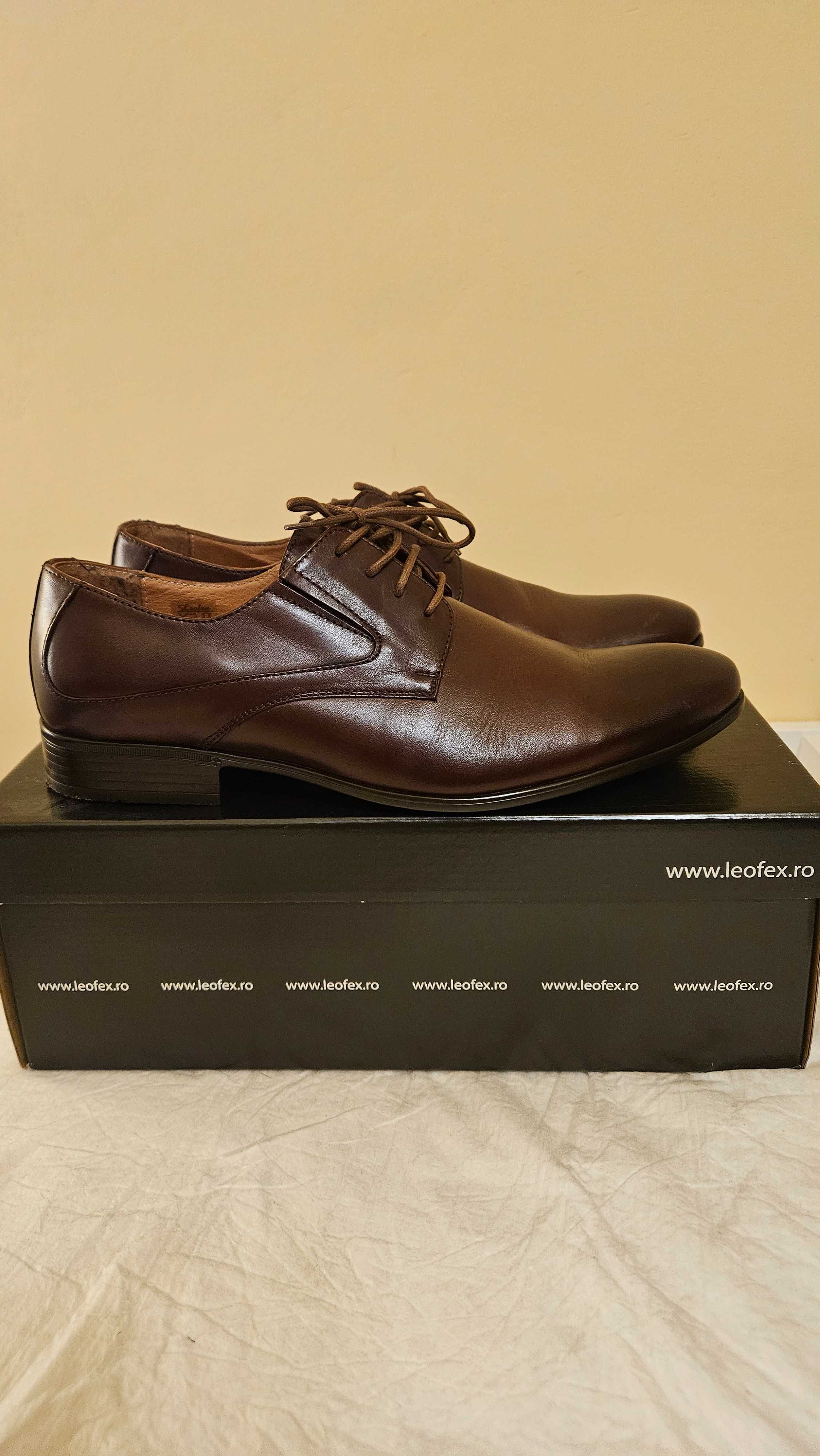 Pantofi eleganţi bărbaţi Leofex