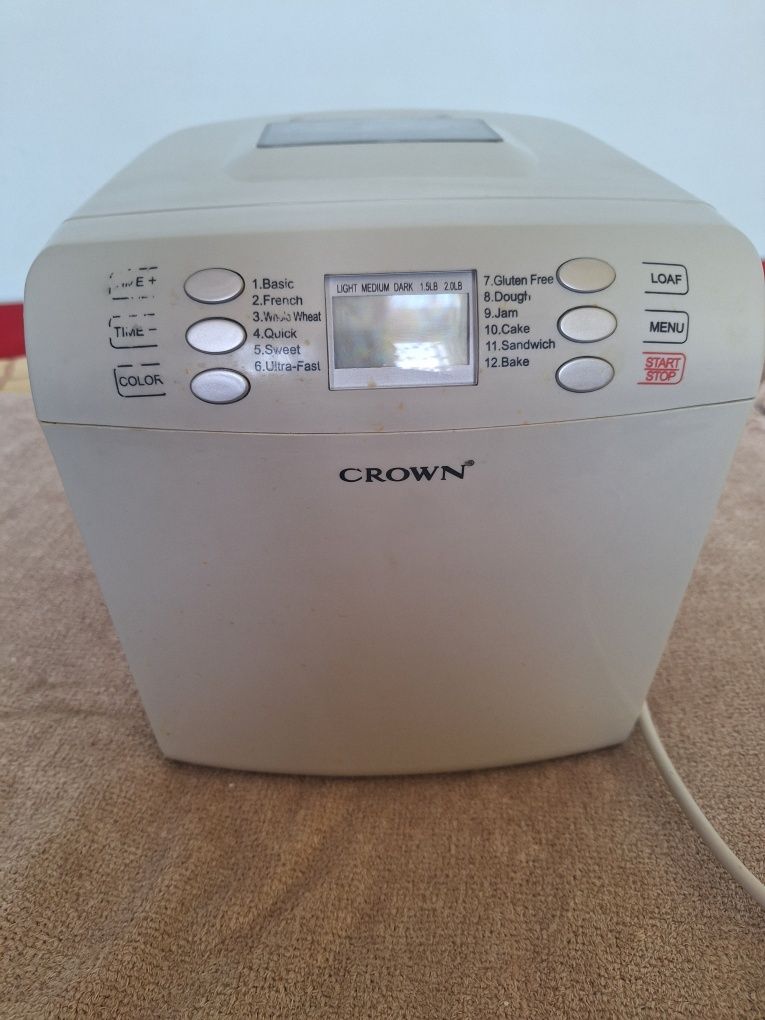 Хлебопекарна Crown CBM-6132