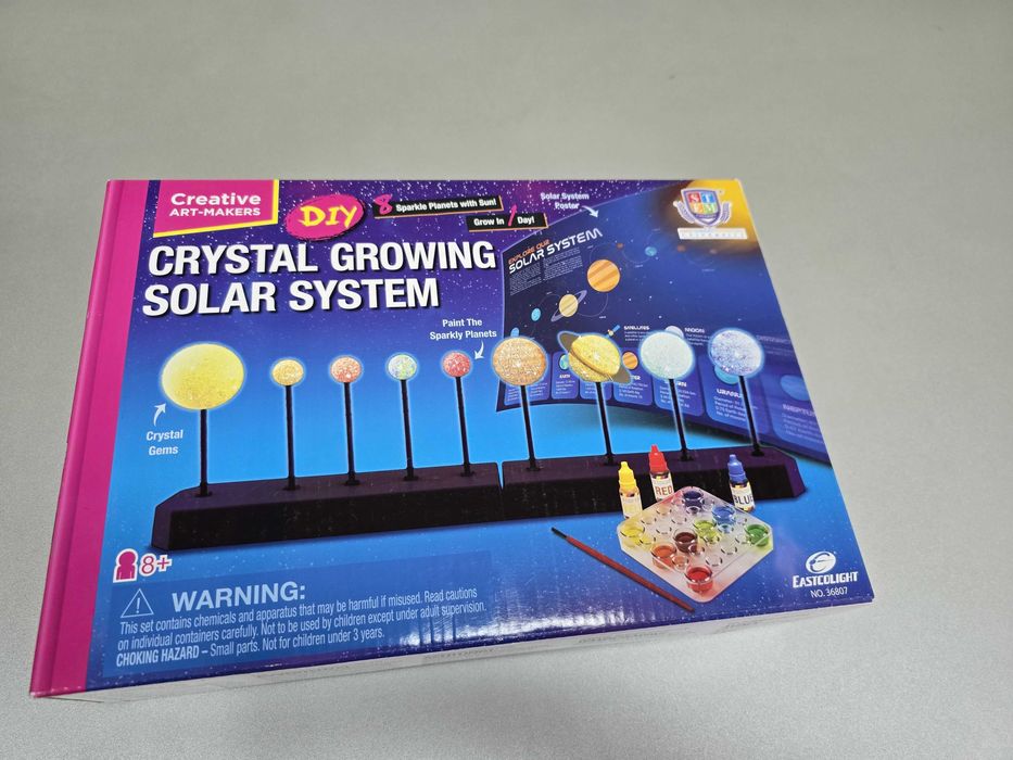 Crystal growing solar system,кристална слънчева система