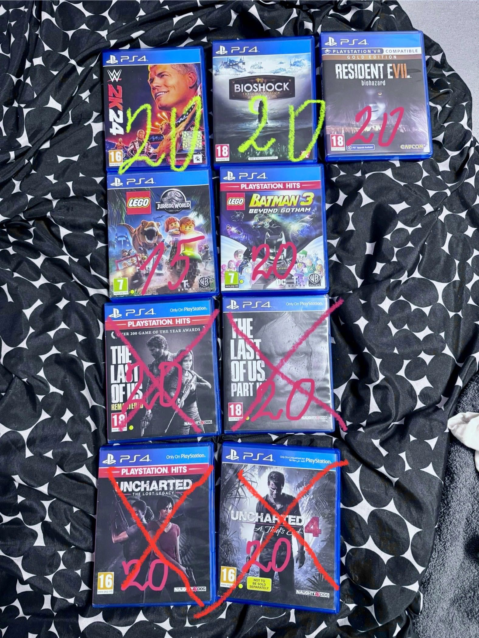 Игри в перфектно състояние за ps 4