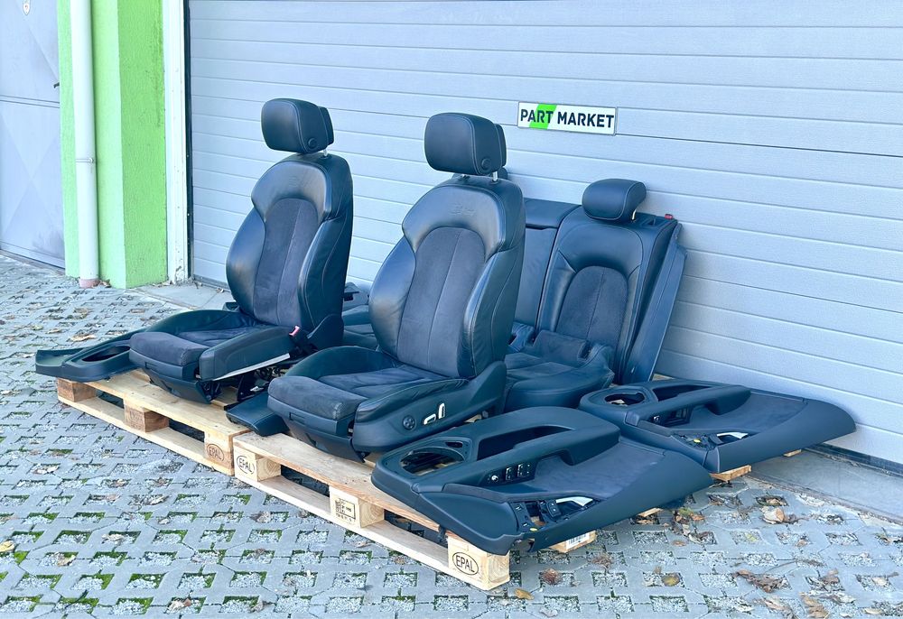 Салон AUDI A7 C7 4G S Line Кожа с Алкантара