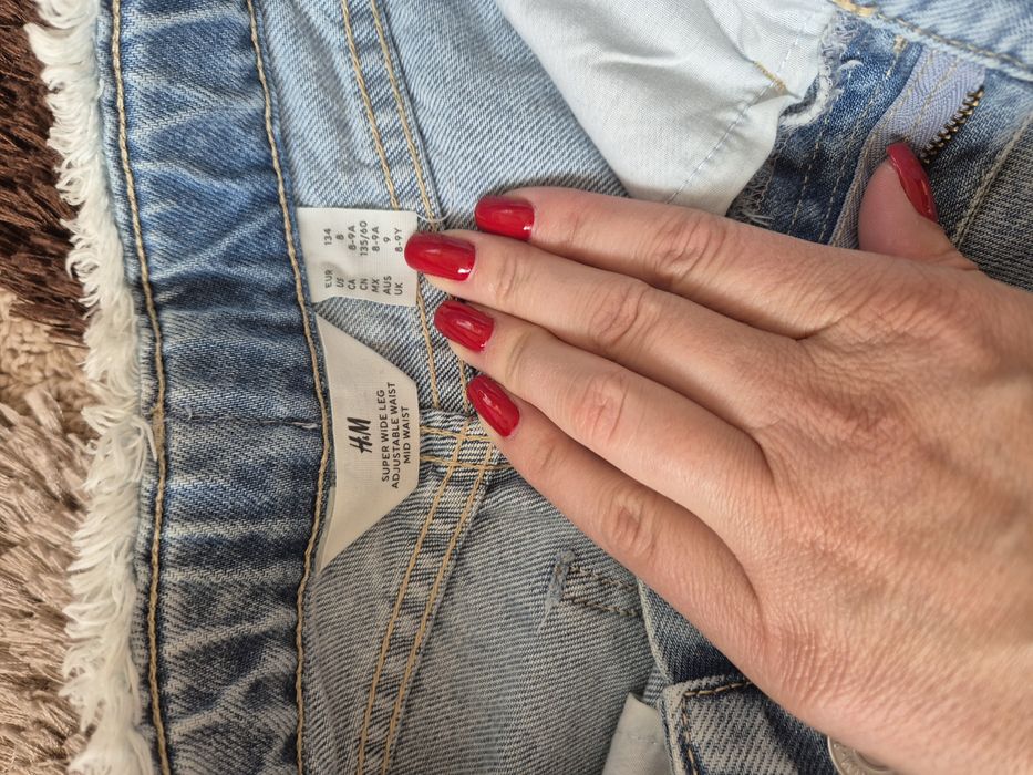 Детски дънки H&M 8-9г.